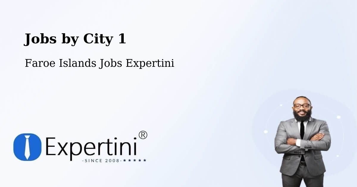 City Jobs in Faroe Islands - Expertini